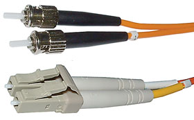 5m LC/ST, MULTIMODE, OPTICAL DATA CABLE