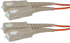 3m Single Mode, SC/SC Fiber Optic Data Cable