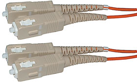 5m Single Mode, SC/SC Fiber Optic Data Cable