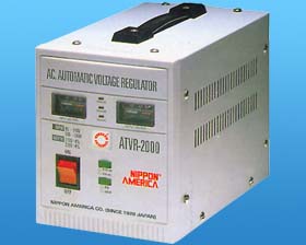 2000VA LINE REGULATOR WITH ANALOG METERS