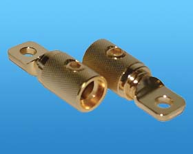 AWG 1/0 GOLD RING TERMINAL