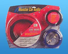 100W MONSTER CABLE AMP. KIT