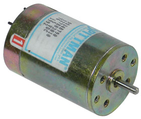 76.5VDC, 6100 RPM Instrument Motor