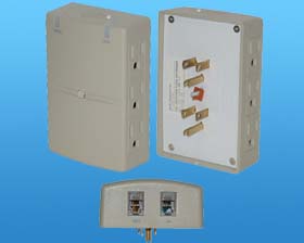 6 OUTLET & PHONE LINE PROTECTOR