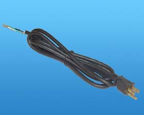 6ft.  CSA 18-3 AWG POWER CORD