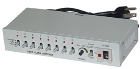 8 INPUT ALARMING SWITCHER , GRAY CASE