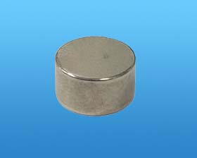 Magnet, Rare Earth, 3/8 Dia. X 3/16in. Plated