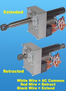 115VAC LINEAR ACTUATOR