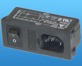 IEC POWER ENTRY MODULE/FUSEHOLDER