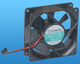 12VDC 3-1/8 X 1 SUNON FAN