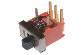 SPDT Slide Switch, Right Angle