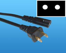 NON-POLAR EQUIPMENT CORD