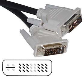 6ft DVI-M TO DVI-M CABLE-BLACK