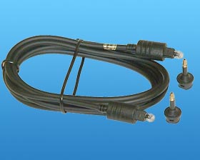 3ft OPTICAL CABLE WITH TOSLINK PLUG SPECIAL