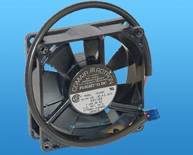 24VDC 3-1/8 X 1 ROTRON FAN USED