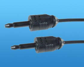 6ft ECONOMY OPTICAL CABLE 3.5mm PLUGS