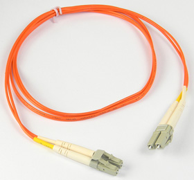 1m Multimode, LC/LC Fiber Optic Data Cable