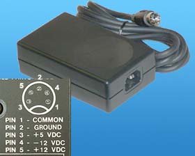 5V @ 4A, +-12V AULT DESKTOP POWER SUPPLY