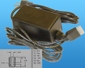 5V @ 1A, +-12V @ .25A AULT LINEAR DESKTOP POWER SUPPLY