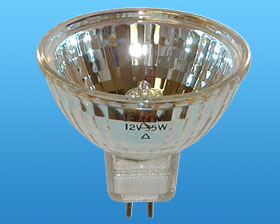 35 W/12VAC BI-PIN MR-16 HALOGEN BULB