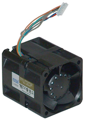 12VDC, 1-9/16in. Square Dual Fan Sub Assembly, AVC