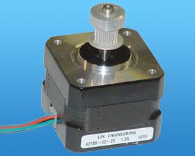 1.8Deg. 24V/1.3A LIN ENG. STEP MOTOR/PULLY