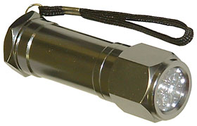 Flashlight, 8 White LEDs