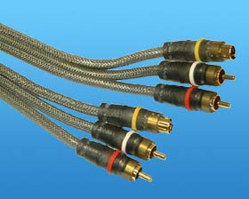 S-VIDEO/STEREO AUDIO CABLE