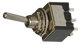 DPDT On-Momentary Mini Toggle Switch