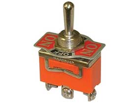 SPDT Momentary-Off-Momentary Toggle Switch