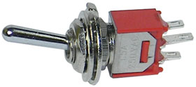 SPDT On-On Sub-Mini Toggle Switch, UL