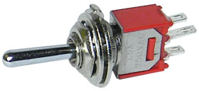 SPDT On-Off-On Sub-Mini Toggle Switch, UL