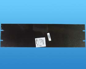 5.25 X 19 RACK PANEL BLACK