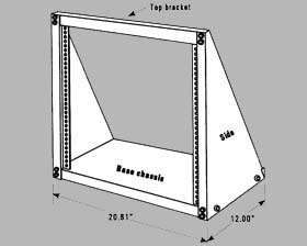 18 BENCH RELAY RACK PLAIN