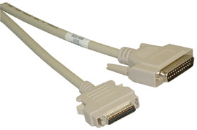 10ft. Printer Cable, DB-25 Male to Half Pitch Centronics Male