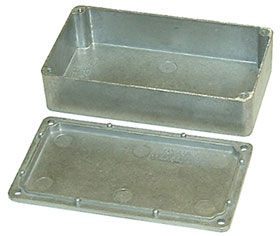 4.49in X 2.52in X 1.18in Die Cast Aluminum Box