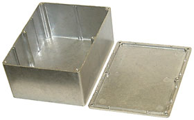 6.50in X 5.00in X 2.95in Die Cast Aluminum Box