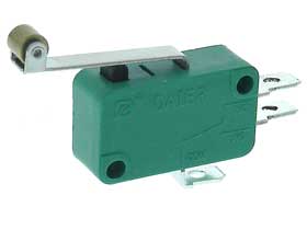 SPDT Snap Switch with Roller, 4A