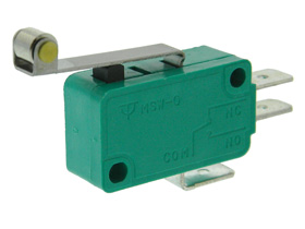 SPDT Snap Switch with Roller, 16A