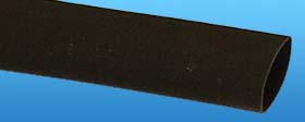 9mm (.354in.) Dia. X 4ft. Heat Shrink Tubing, Black