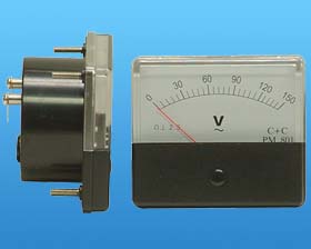 0-150V AC ANALOG PANEL METER