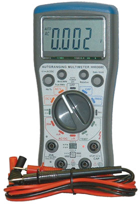 3-7/8 DIGIT LCD SUPER MULTIMETER