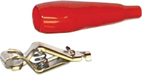 5A Battery Clip, Red