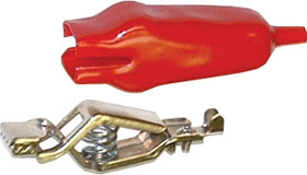 20A Battery Clip, Red