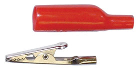 Alligator Clip, Large 50mm, with Red Boot