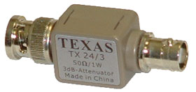 3db  Feed Through Attennuator, Terminator