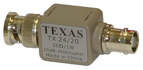 20db  Feed Through Attennuator, Terminator