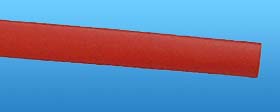 3/8in. Dia. X 4ft. Heat Shrink Tubing, Red