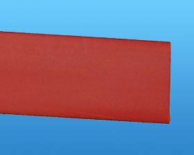 1in. Dia. X 4ft. Heat Shrink Tubing, Red