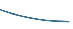 0.8mm (.031in) Dia. X 4ft. Heat Shrink Tubing, Blue